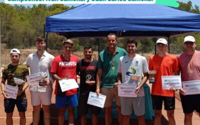 Ganadores y finalistas Máster II Circuito Intercomarcal Absoluto