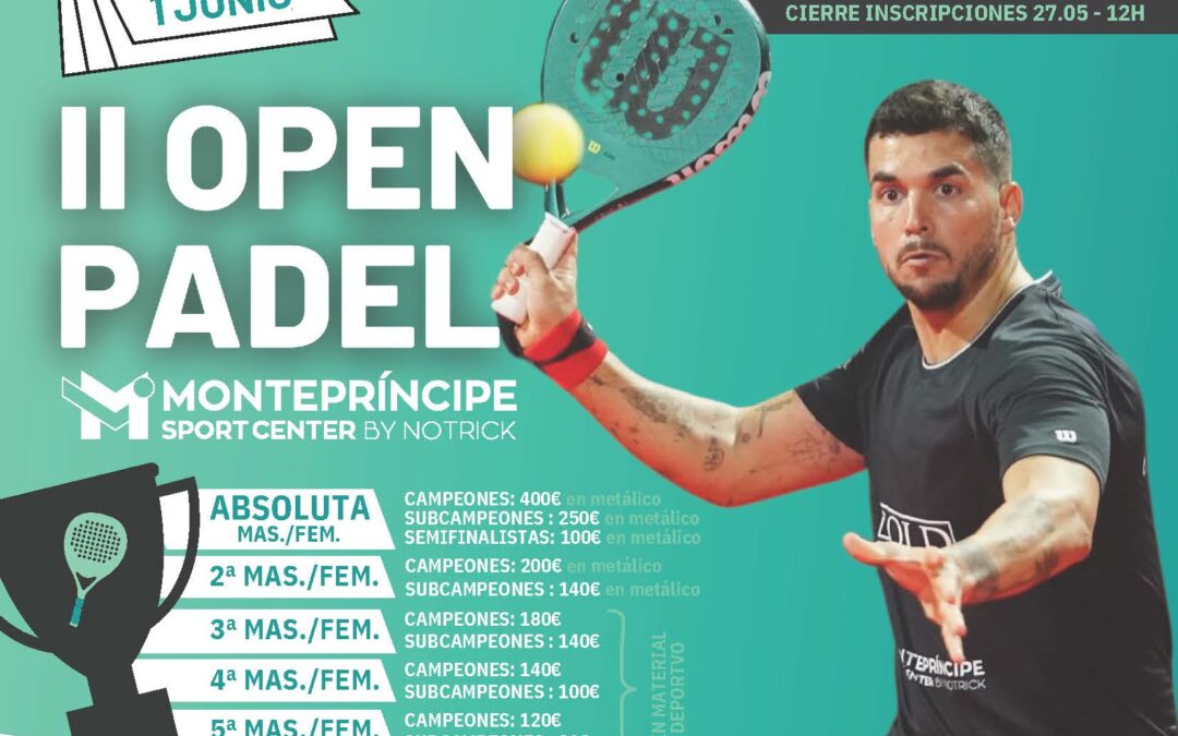 Torneo de Pádel Federado