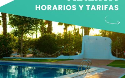 ¡YA ESTÁ AQUÍ EL VERANO Y ABRIMOS LA PISCINA!