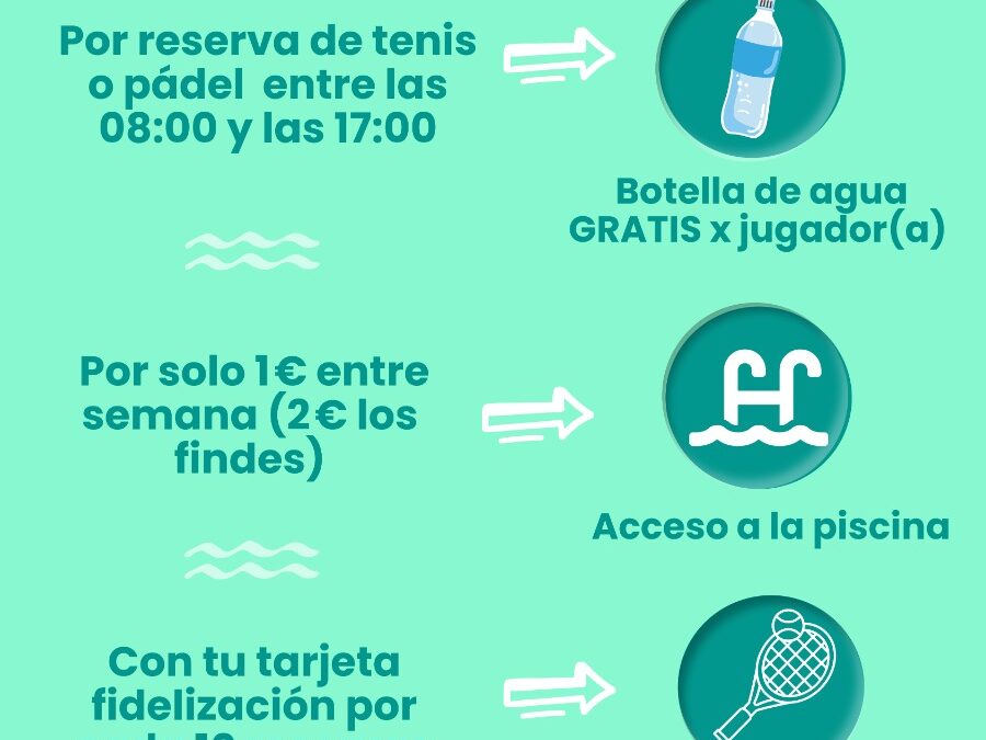 🌞 ¡Este verano, juega y disfruta en Montepríncipe! 🎾💦